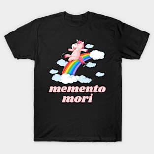 Memento Mori Unicorn T-Shirt